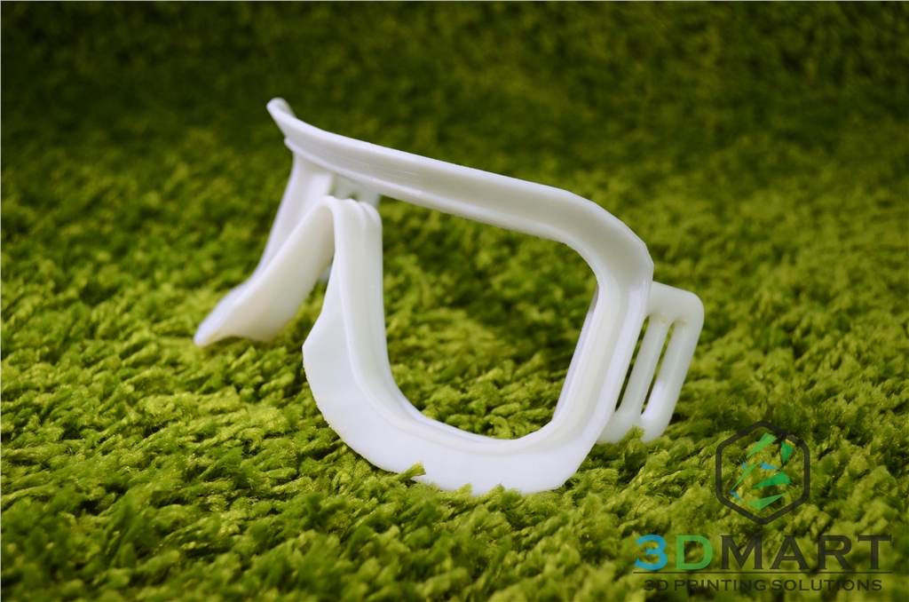 Ultimaker 3D印表機 3D列印 Hips材料 牙齒 Ultimaker 3D印表機 3D列印 Ski goggles 滑雪鏡 glass 無支撐