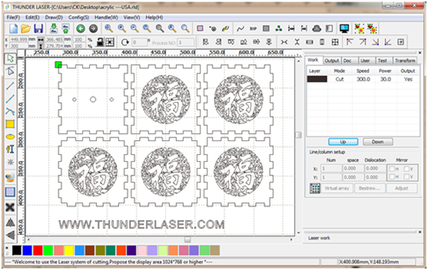 Thunder Nova-51 RDWorksV8