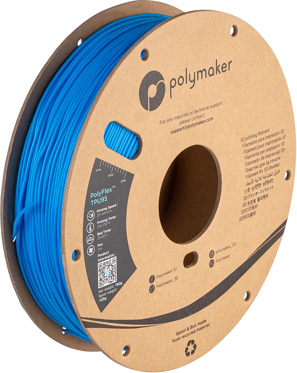 PolyFlex? TPU95 系列 - 藍色 PolyFlex? TPU95 系列 - 藍色