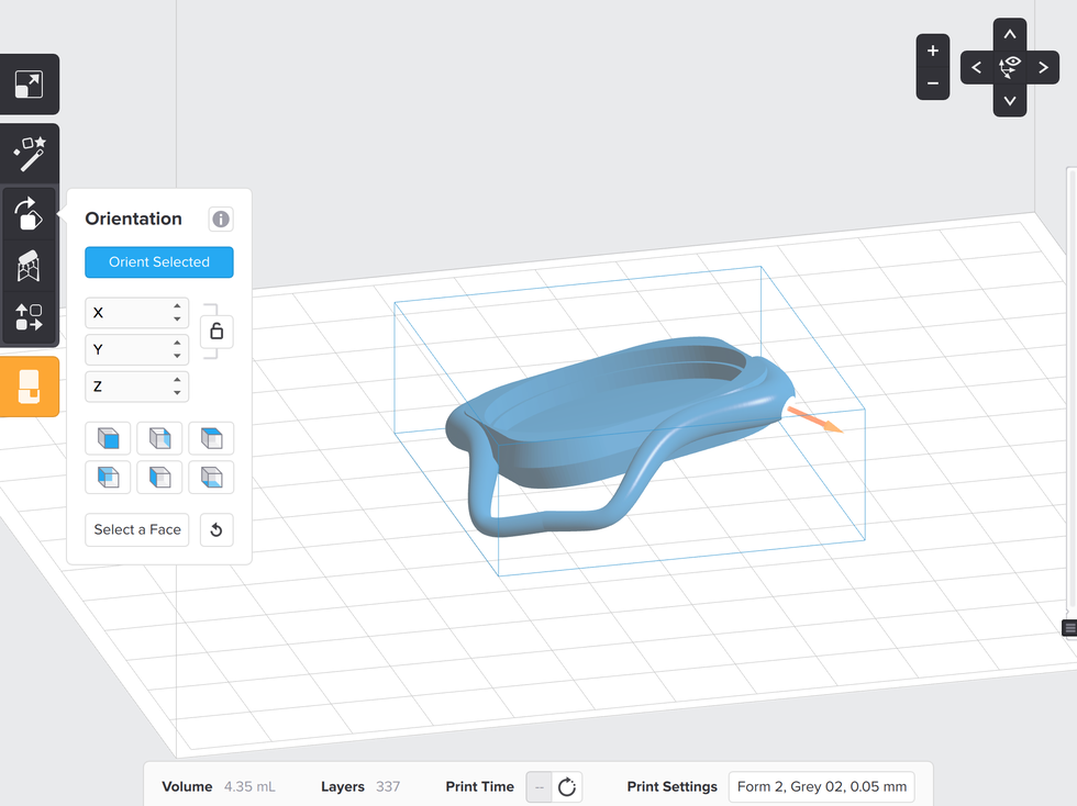 formlabs form2 preform切片軟體教學 選擇底面 formlabs form2 preform切片軟體教學 選擇底面